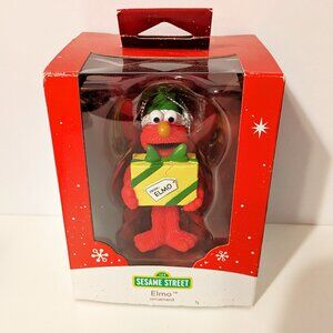 American Greetings Sesame Stree ELMO with Gift Christmas Holiday Ornament 2014